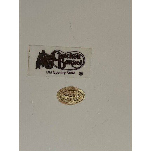 Cracker Barrel Metal Watering Can Bee Design Handle 6" tall Decorative - Picture 7 of 7